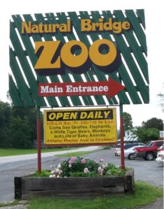 natural bridge zoo